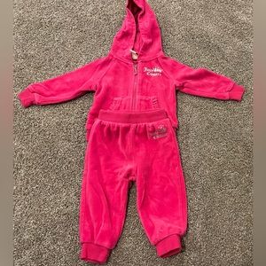 6-9 month Juicy Couture track suit